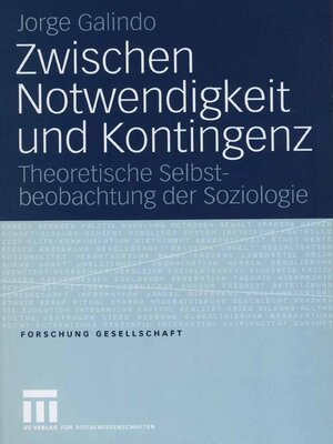 cover image of Zwischen Notwendigkeit und Kontingenz